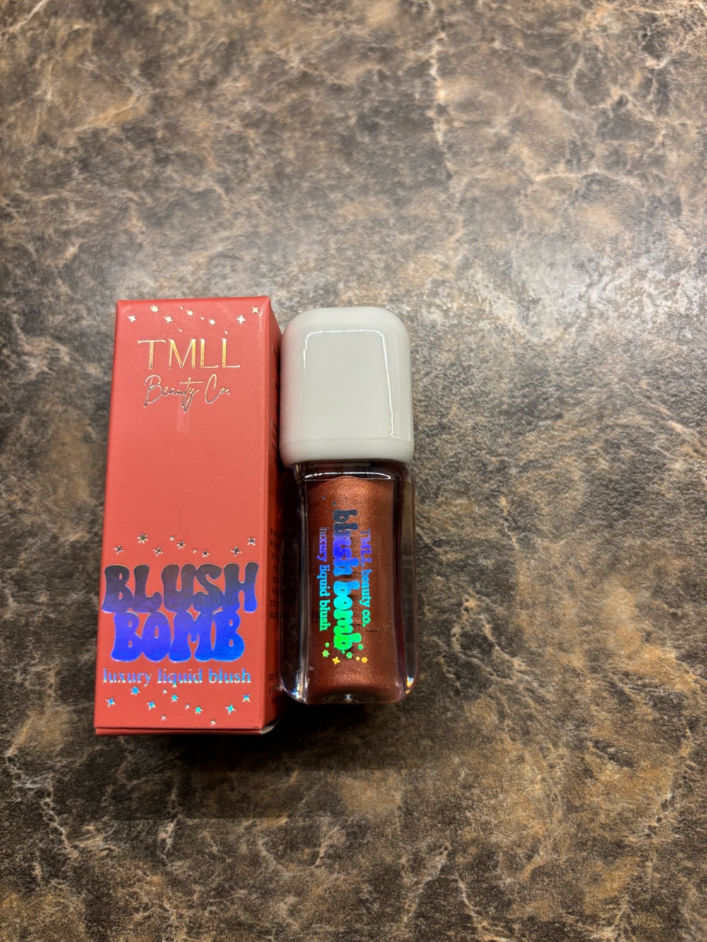Blush Bomb Luxury Liquid Blush - Sangria Sunset.
